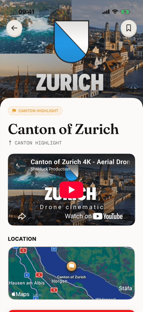SwissDiscover for iOS screenshot 3